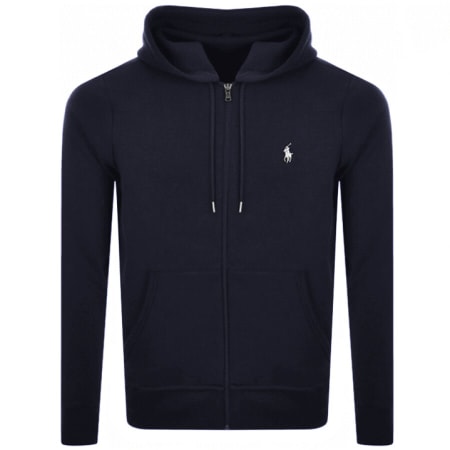 Ralph Lauren Full Zip Hoodie Navy Mainline Menswear
